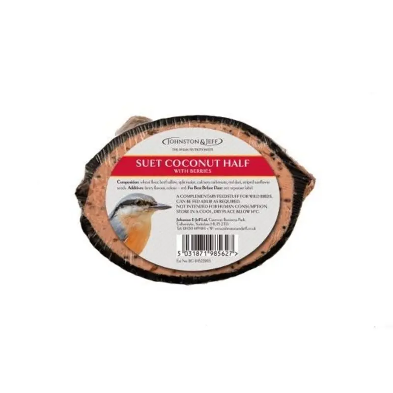Johnston And Jeff Johnson And Jeff Suet Coconut Half With Berries - 300G