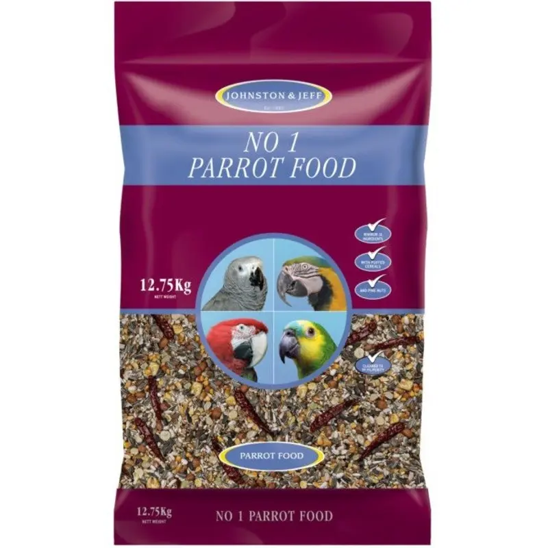 Johnston And Jeff No. Parrot Food - 12.75Kg Size 1