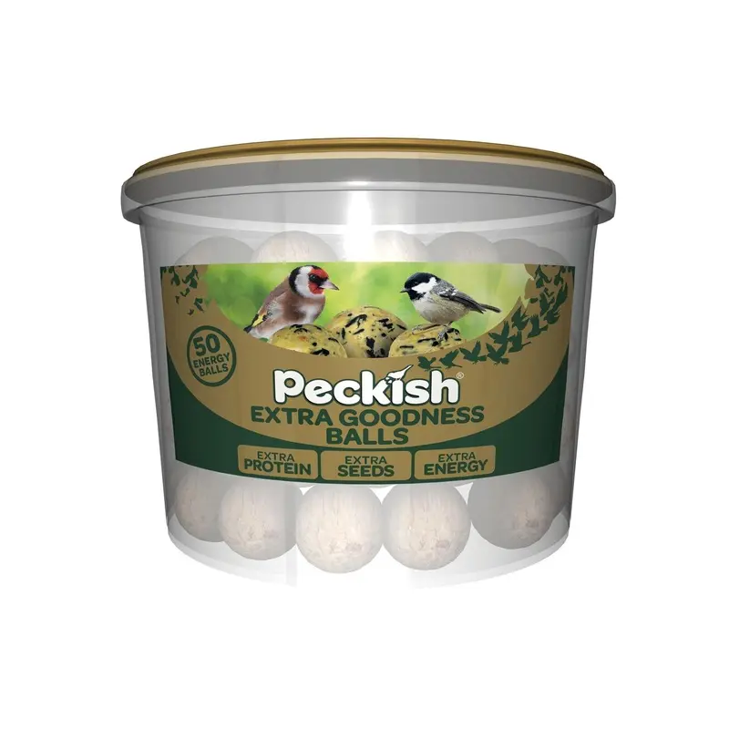 Peckish Extra Goodness Energy Fat Balls - 50 Balls Size 3