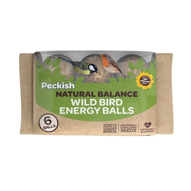 Peckish Natural Balance Energy Balls - Balls Size 6