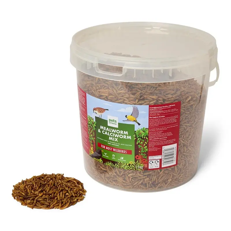 Pets At Home Mealworm And Calciworm Mix 1.5Kg