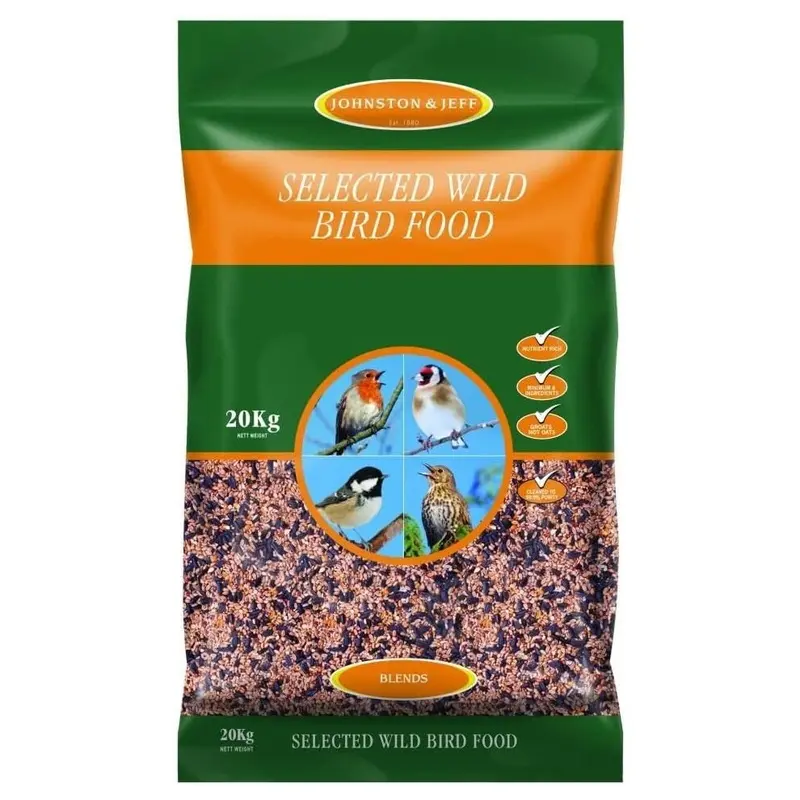 Johnston & Jeff Blue Wild Bird Food, 20 Kg (Pack Of 1) 20Kg