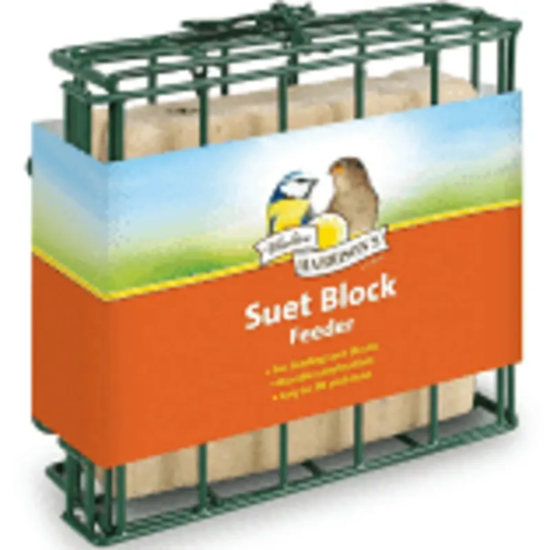 Walter Harrisons Harrisons Energy Boost Suet Block Cage - 12Cm