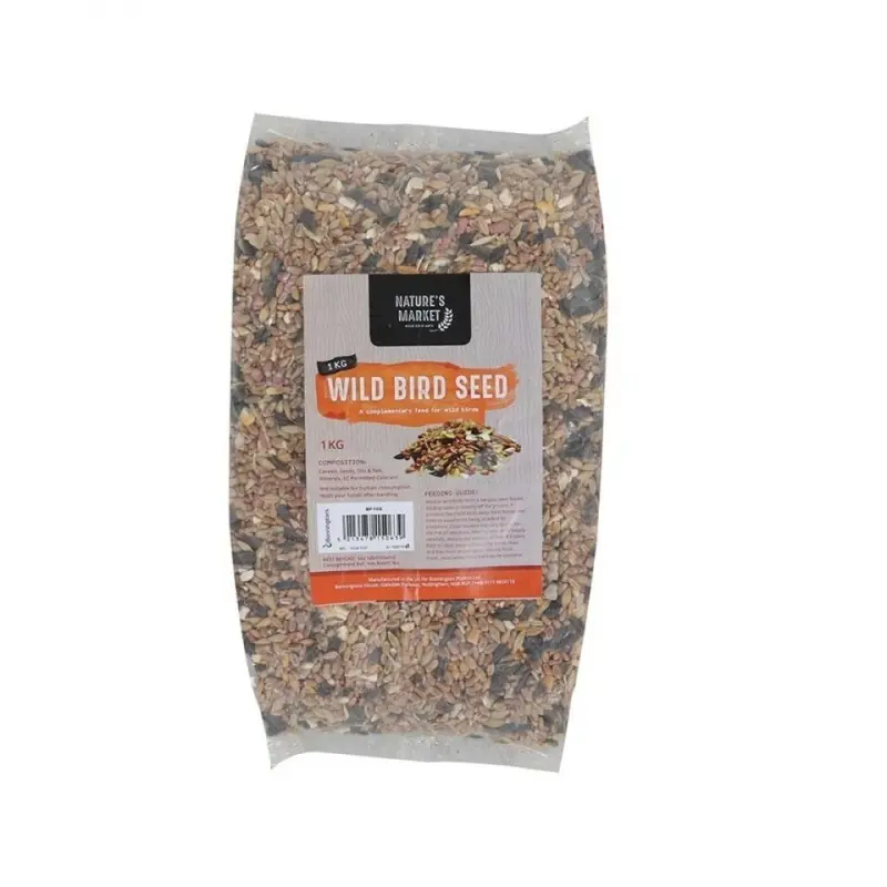 Natures Market 1KG Wild Bird Seed Feed Mix