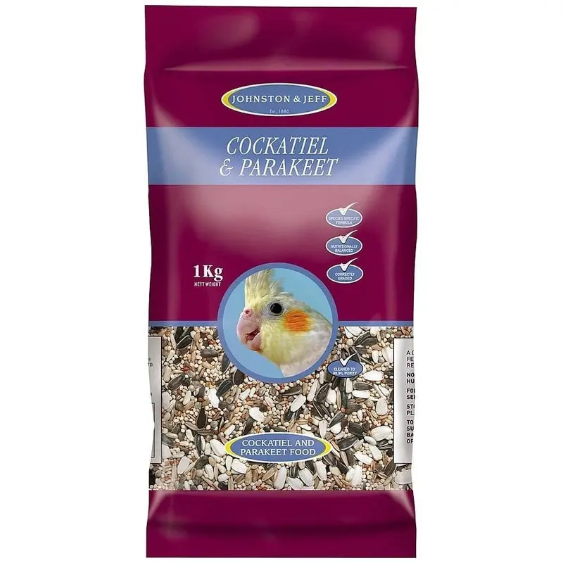 Johnston & Jeff Parakeet & Cockatiel Mix - Pet Bird Feeds - : 3Kg