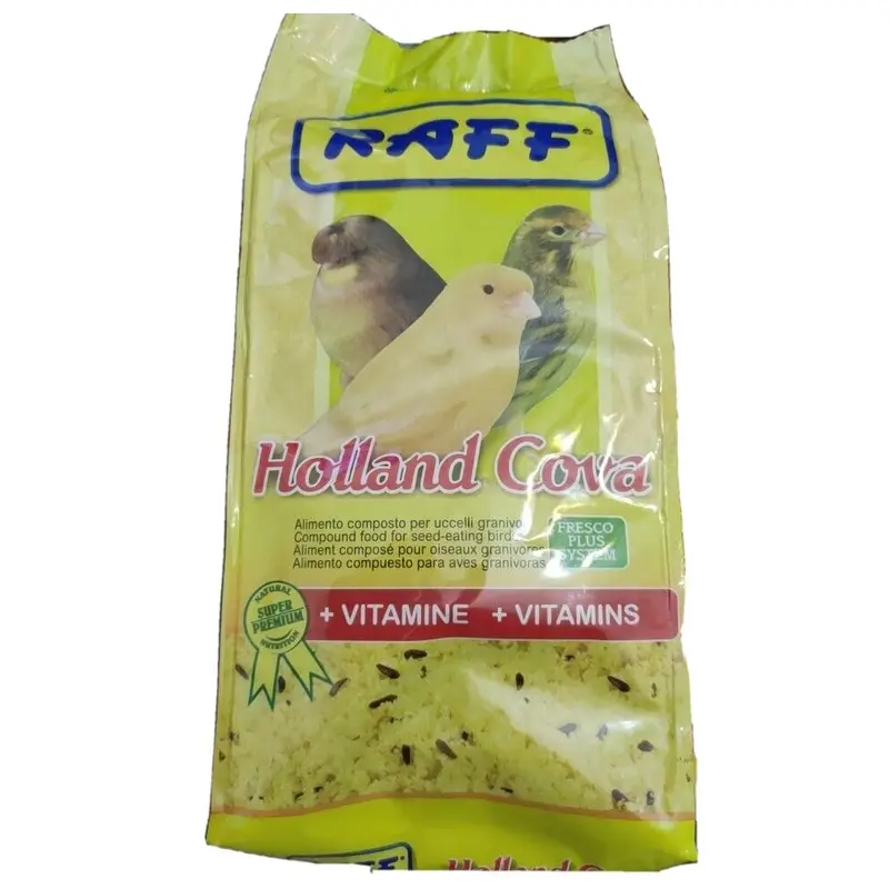 Raff Yellow 1 Kg Soft Bird Food Holland Cova Canary Great For Nestling 1Kg