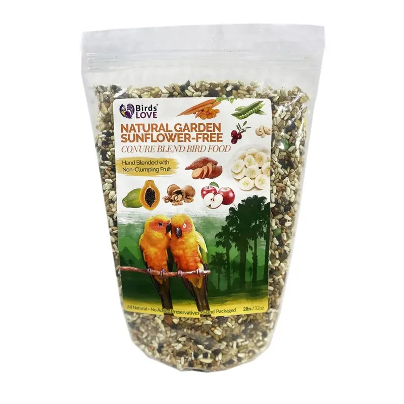 Vogels Birds Love All Natural Garden Blend Bird Food For Conures - Sunflower