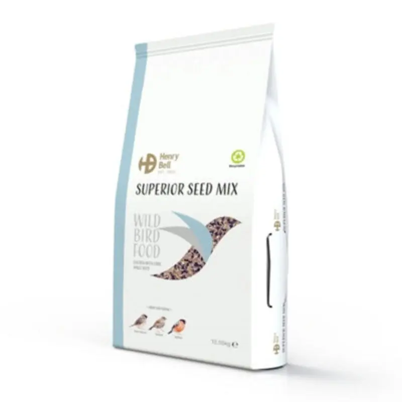 B&Q Henry Bell Superior Seed Mix 12.55Kg Red/Black/White