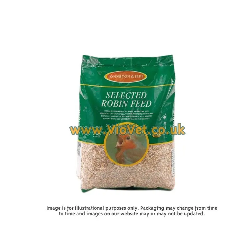 Johnston And Jeff Robin Mix With Insects Bird Food - Bag 2Kg