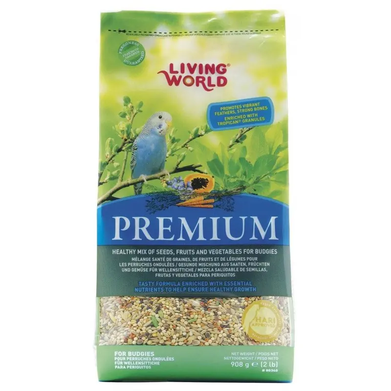 Living World Budgie Premium Seed - Single