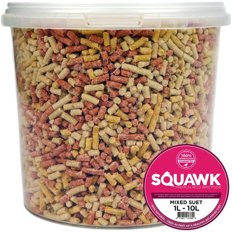 Squawk Mixed Suet Pellets (10L) 10L