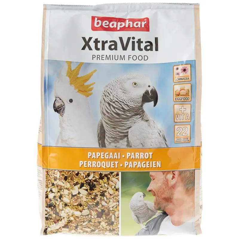 New Beaphar Xtravital Parrot Food 2.5 Kg 16331 2.5Kg