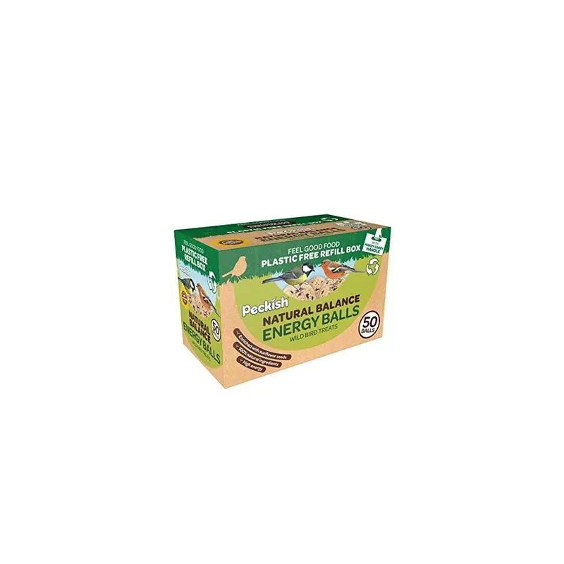 Peckish Natural Balance High Energy Fat Balls For Wild Birds - 50 Fat Ball Box