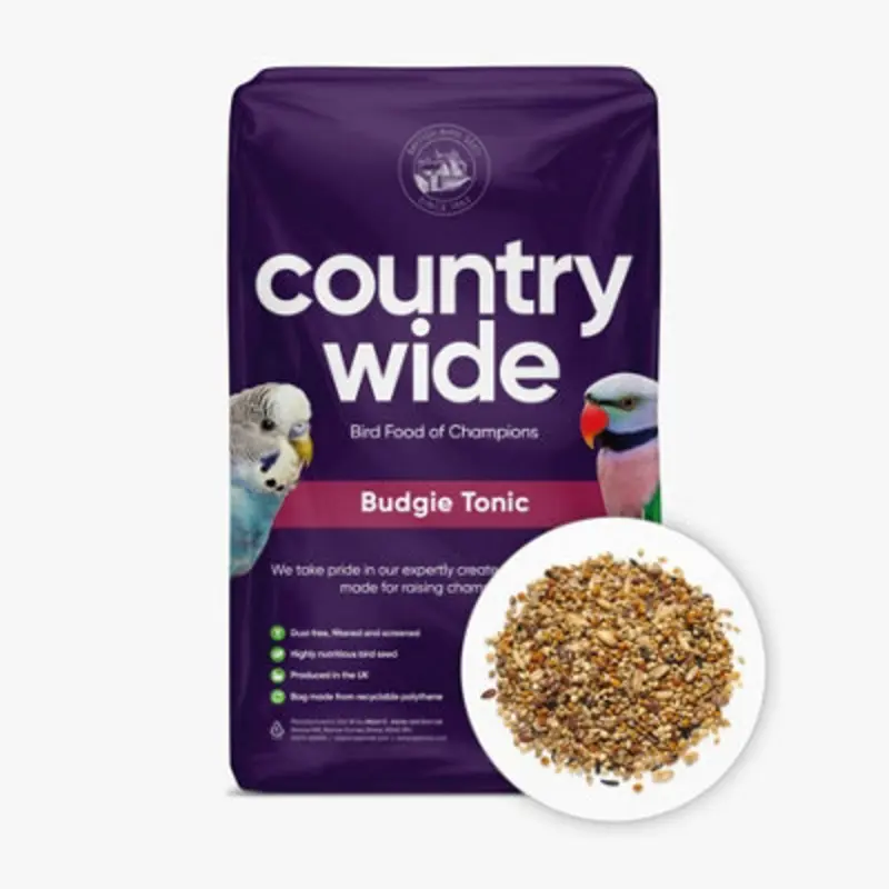 B&Q Black/Golden Willsbridge Budgie Tonic Extra 15Kg