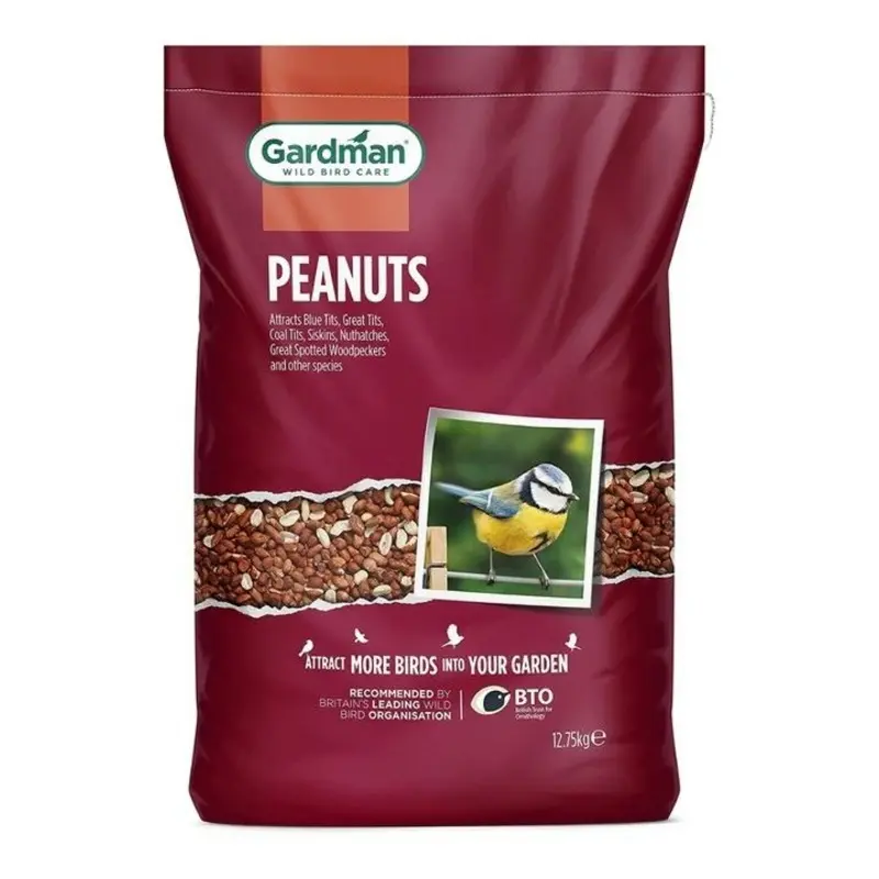 Gardman Peanuts For Birds - Blue/Coal 12.75Kg