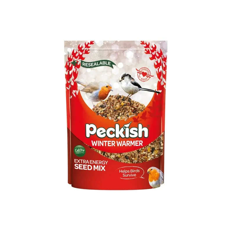 Peckish Winter Warmer High Energy Wild Bird Seed Mix - Blue/Coal 1.7Kg