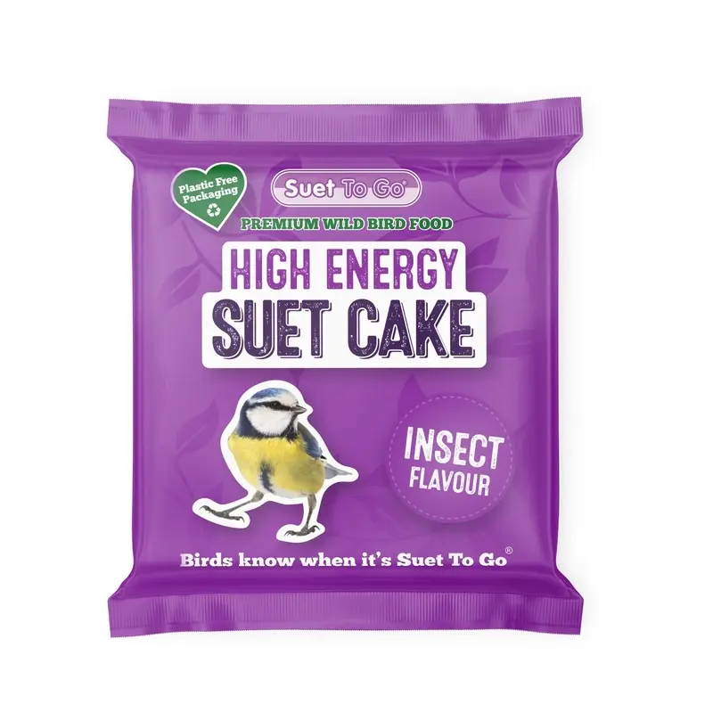 Unipet International Suet To Go Insect Suet Cake For Birds - 280G