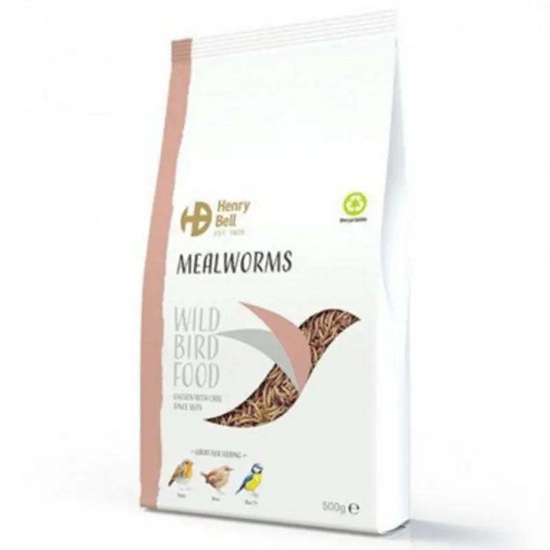 B&Q Henry Bell Mealworm Bird Food 1Kg