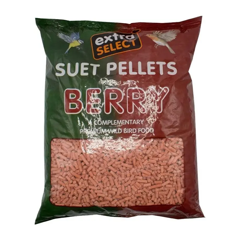 Extra Select Suet Pellet Complementary Wild Bird Food Berry Refill 3Kg