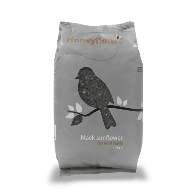 Honeyfields Black Sunflower Seed For Wild Birds