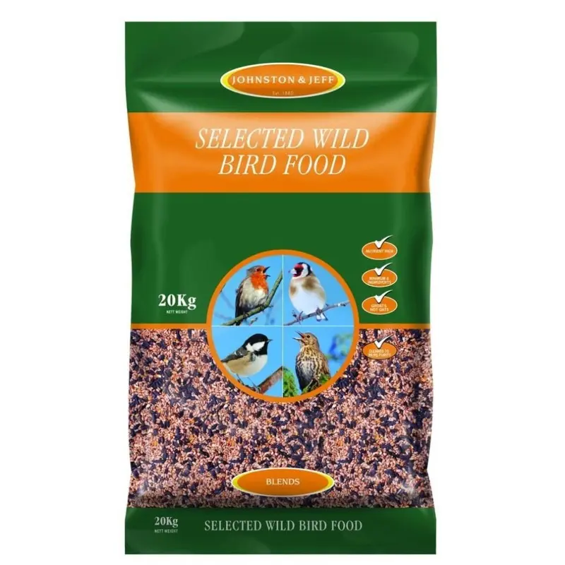 Johnston & Jeff Wild Bird Food, 20 Kg (Pack Of 1) 20Kg