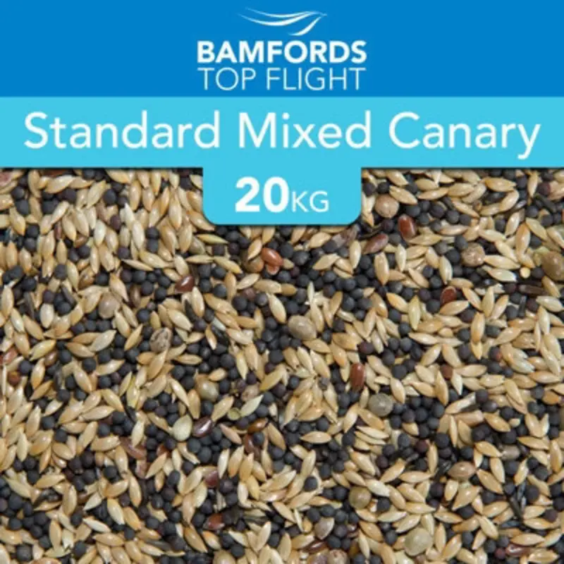 B&Q Bamfords Standard Mixed Canary Aviary Bird Food 20Kg
