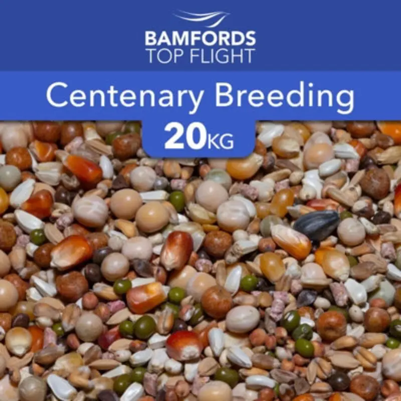 B&Q Bamfords Top Flight Centenary Breeding Racing Pigeon Food 20Kg