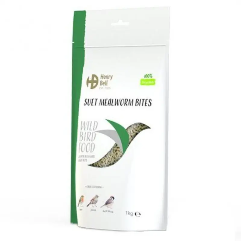 Henry Bell Suet Mealworm Bites - 2Kg