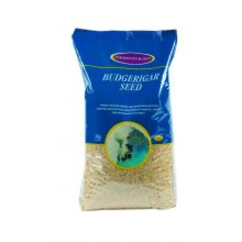 Johnston And Jeff Budgerigar Seed - White/Red 3Kg