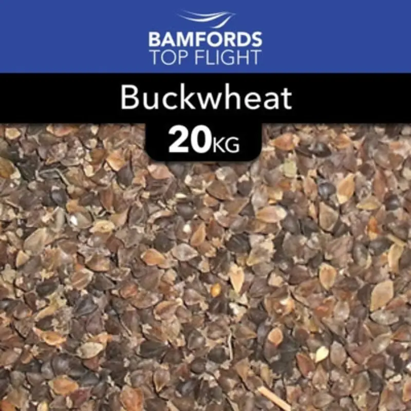 B&Q Bamfords Top Flight Buckwheat Bird Food 20Kg