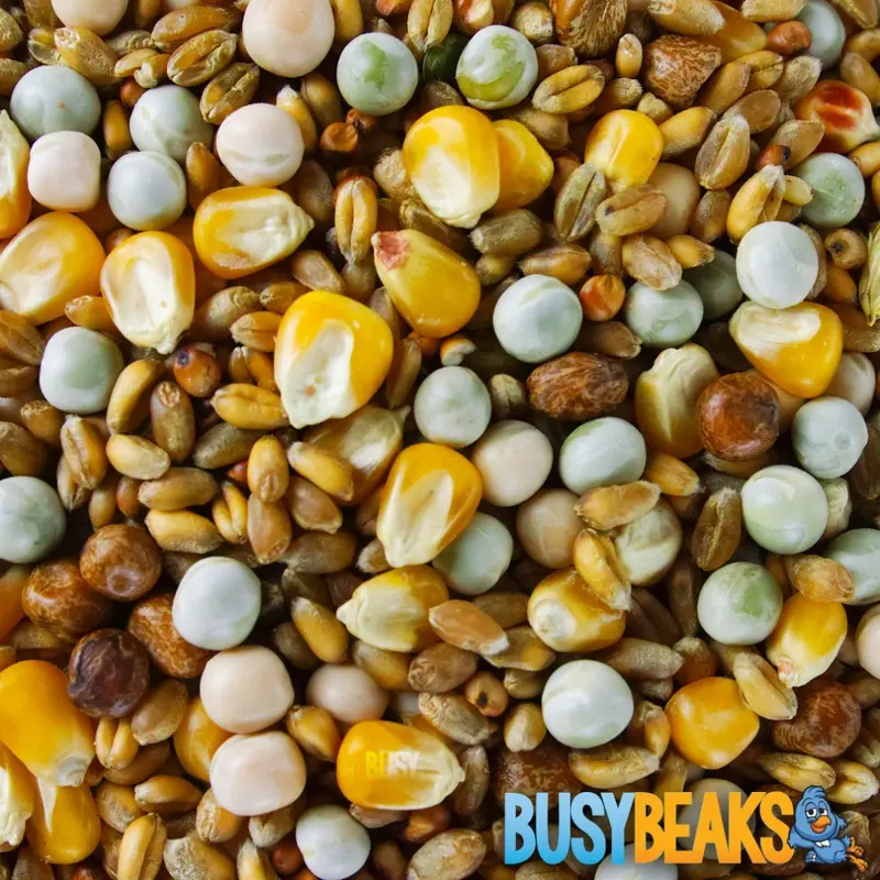 Busybeaks Four Seasons Pigeon Corn (1Kg) 1Kg