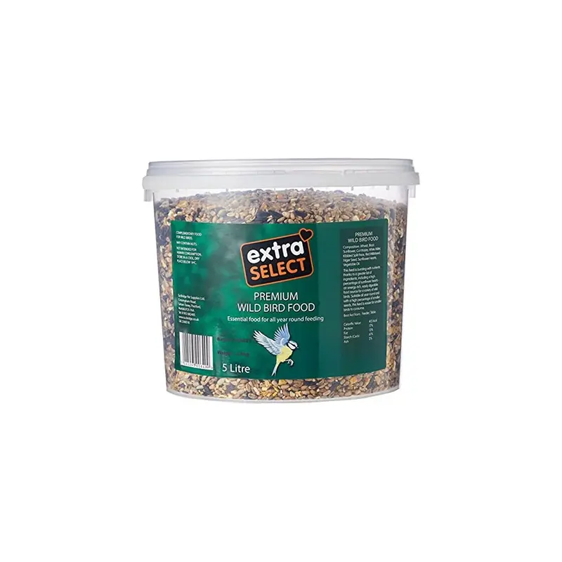 Extra Select Premium Wild Bird Food, Litre Size 5