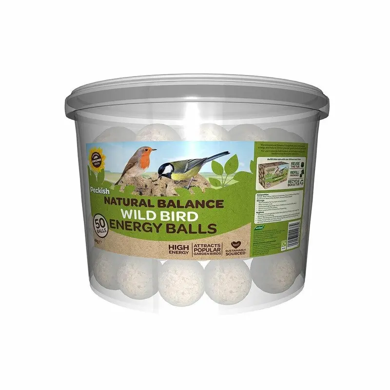 Peckish Natural Balance Energy Balls - 50 Tub