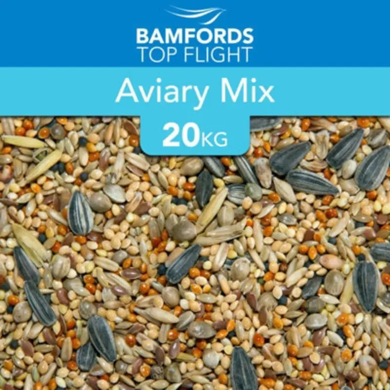 B&Q Bamfords Aviary Mix Aviary Bird Food 20Kg Black