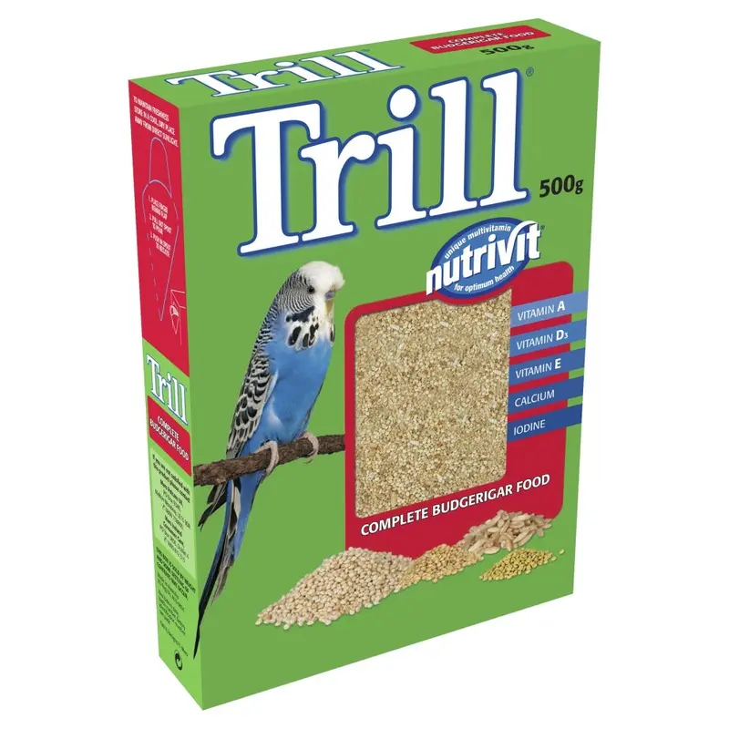 Trill - Budgie Food - X 500 G Size 12