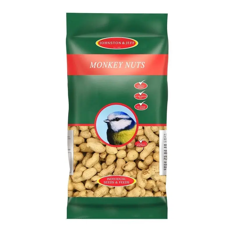 Johnston & Jeff Monkey Nuts - Pet Bird Feeds - : 650G