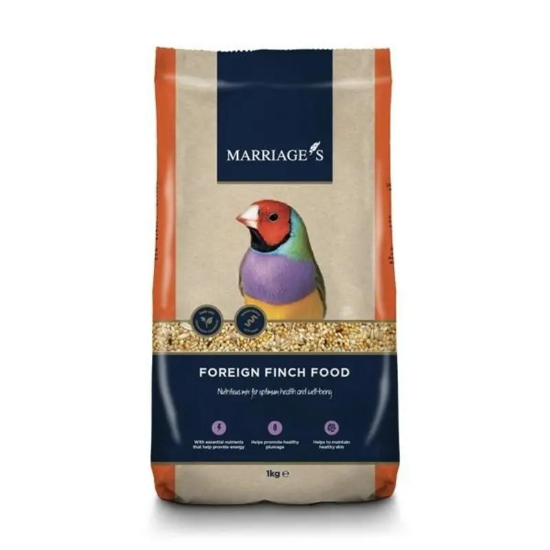 Marriages Foreign Finch Food - Yellow/Red 1Kg