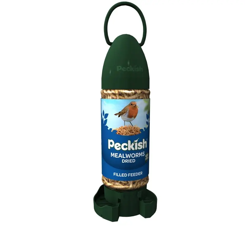 Peckish Mealworm Ready To Use Feeder For Birds - One Size