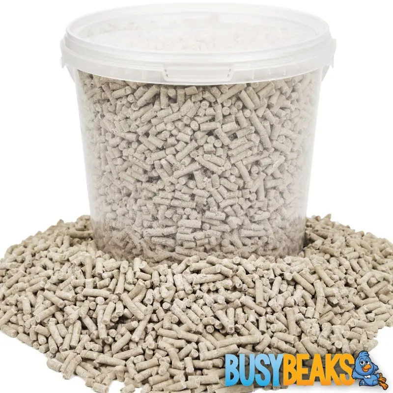 Busybeaks Peanut Suet Pellets - High Quality Feed Wild Garden Bird Food In Tubs