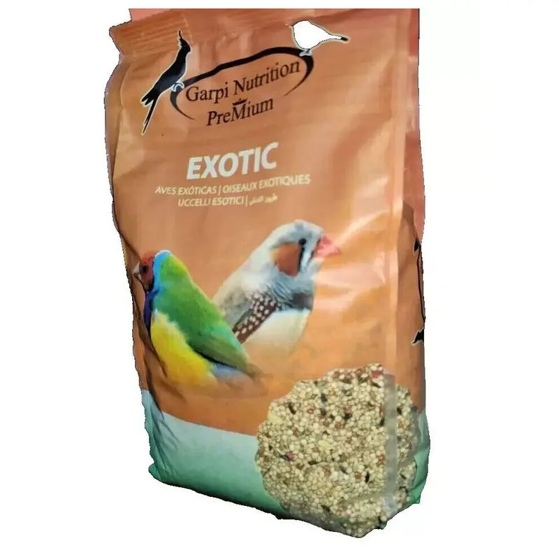 Garpi Nutrition Premium Exotic Bird Food Feed Lbs - 1Kg Natural Seeds Food Size 2.20