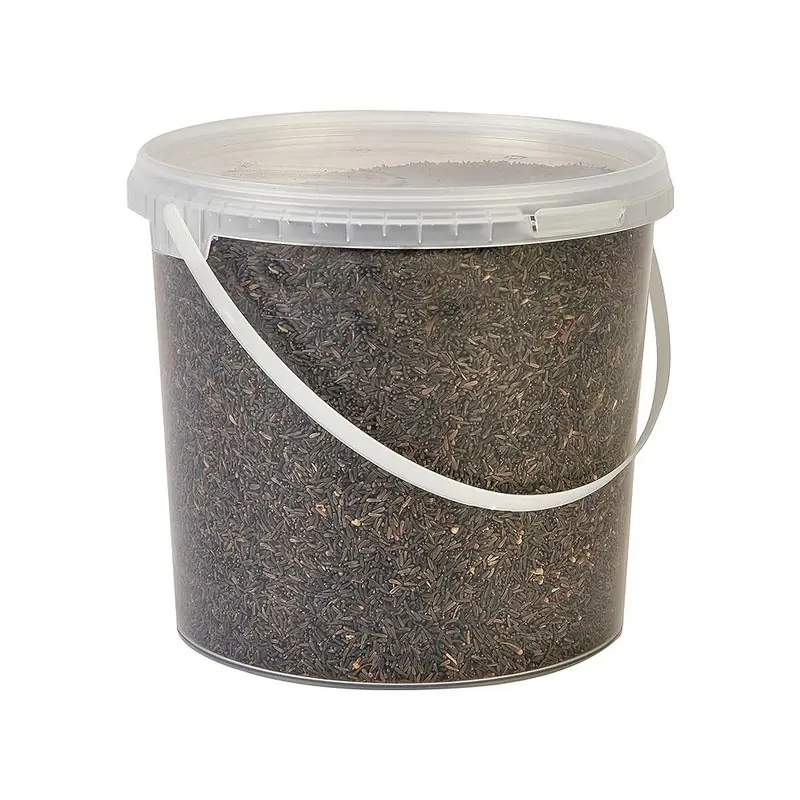 Hungry Wings Premiun Niger Seed, Wild Bird Food, 2.5L Large