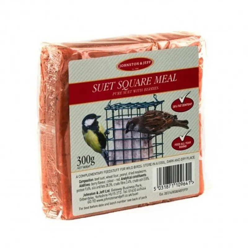 Johnston And Jeff Johnson And Jeff Suet Square Meal With Berries - 300G