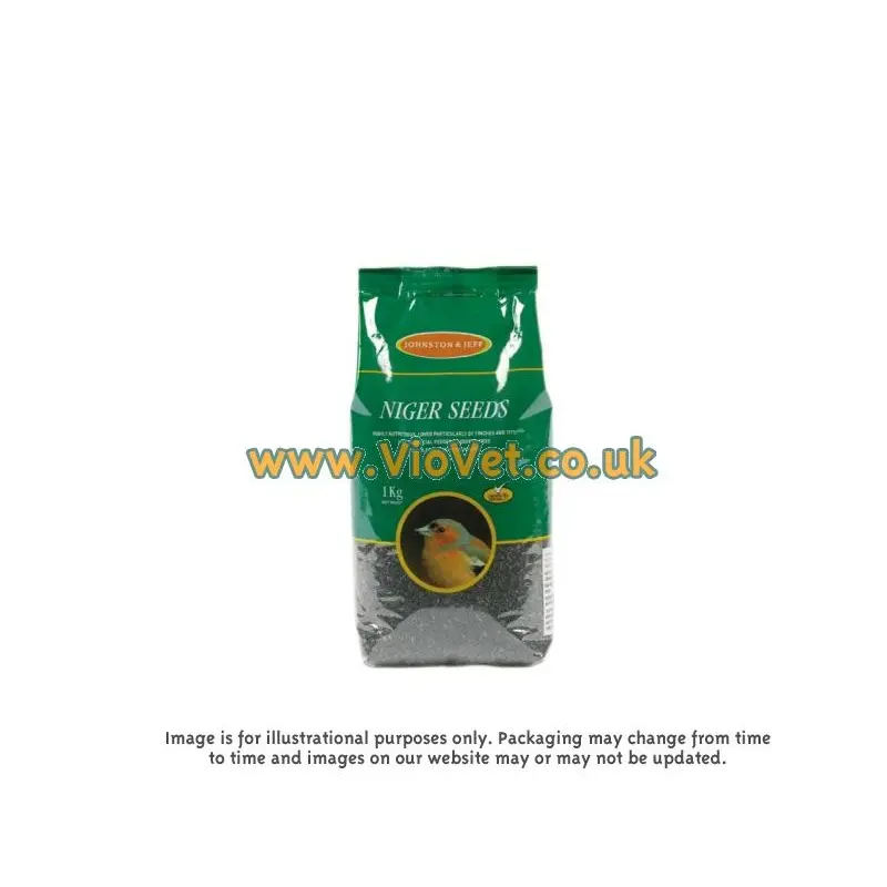 Johnston And Jeff Niger Bird Seeds - Bag 1Kg