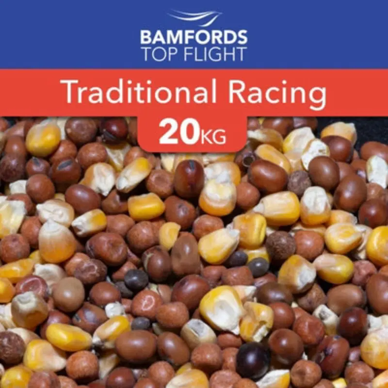 B&Q Bamfords Top Flight Traditional Racing Pigeon Food 20Kg