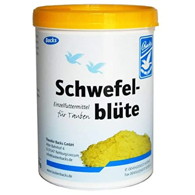 Backs Sulphur Bloom 600 G