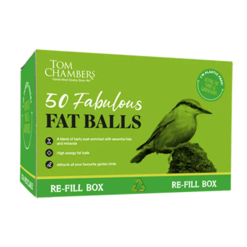 Tom Chambers Suet Balls, Pack Of 50 4Kg