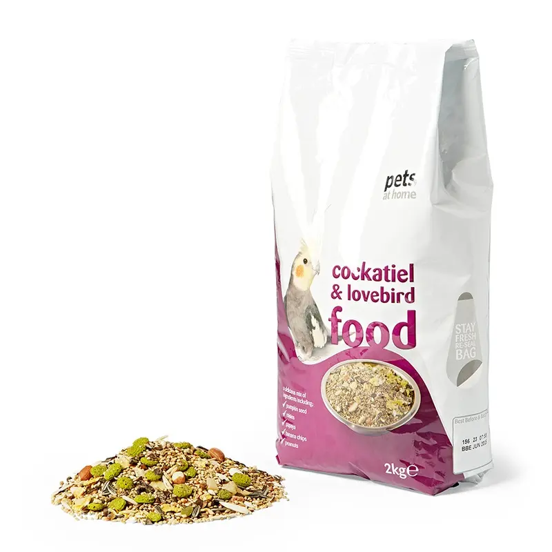Pets At Home Premium Cockatiel And Lovebird Food Mix 2Kg