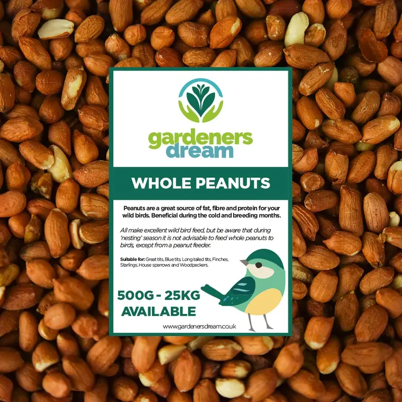Gardeners Dream Squawk Whole Peanuts - 7.5Kg