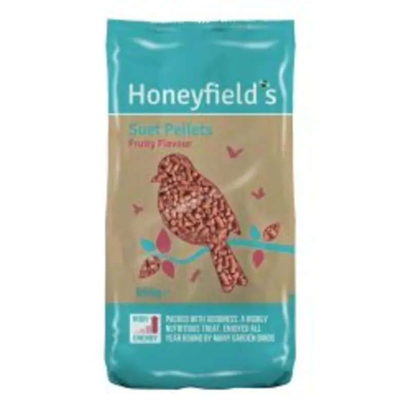 Honeyfields Suet Pellets Fruity For Birds - Blue 550G