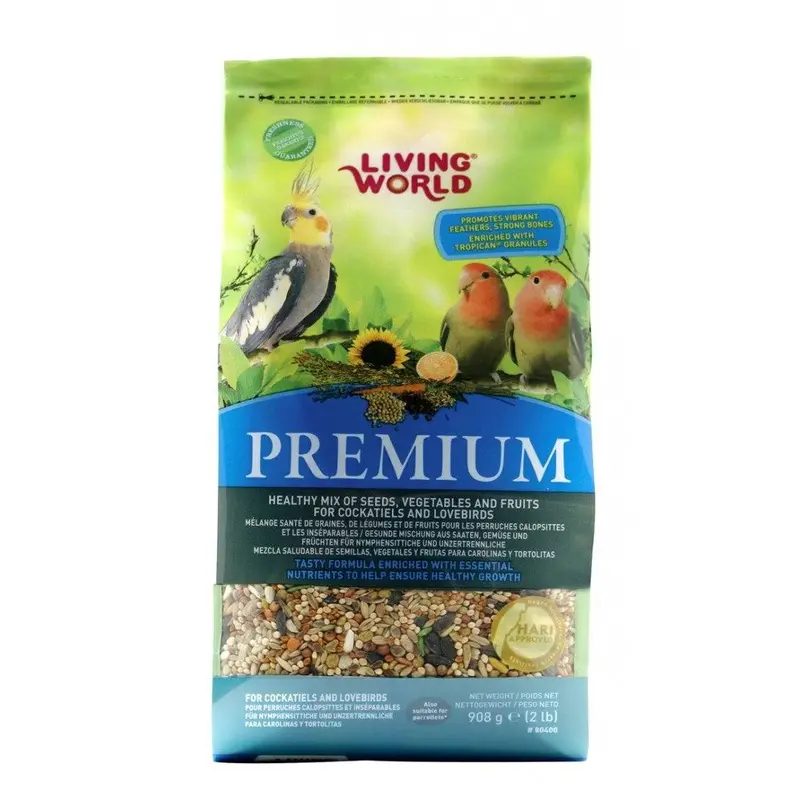 Living World Cockatiel Premium Seed - Single
